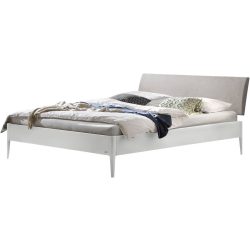 Hasena Bett Castello Weiss Holz 140 x 210 cm - Material: Buche - Bett