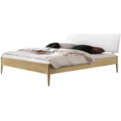 Hasena Bett Castello Braun Holz 180 x 210 cm - Farbe: eiche - Material: Eiche massiv - Bett