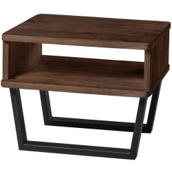 Hasena Nachttisch Castello Braun Holz 48 cm - Farbe: Nussbaum - Nachttisch