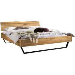 Hasena Bett Castello Braun Holz 180 x 200 cm - Farbe: Wildbuche - Bett