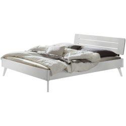 Hasena Bett Castello Weiss Holz 160 x 200 cm - Material: MDF - Bett