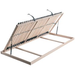 Hasena Einlegerahmen Castello Braun Holz 180 x 210 cm - Farbe: buche - Einlegerahmen