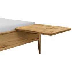 Hasena Nachttisch Castello Braun Holz 48 cm - Farbe: Wildbuche - Material: Buche massiv - Nachttisch