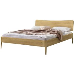 Hasena Bett Castello Braun Holz 160 x 200 cm - Farbe: natur - Material: Eiche - Bett