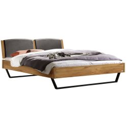 Hasena Bett Castello Braun Holz 140 x 200 cm - Farbe: Wildbuche - Bett