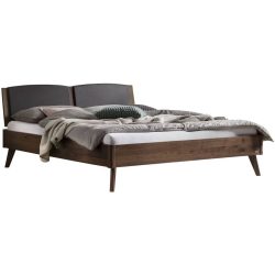Hasena Bett Castello Braun Holz 180 x 200 cm - Farbe: Nussbaum - Bett