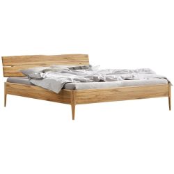 Hasena Bett Castello Braun Holz 180 x 210 cm - Farbe: Wildbuche - Bett