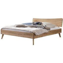Hasena Bett Castello Braun Holz 140 x 210 cm - Farbe: Wildbuche Natur - Material: Buche Massivholz - Bett