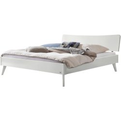 Hasena Bett Castello Weiss Holz 140 x 210 cm - Farbe: weiss deckend - Material: Buche Massivholz - Bett
