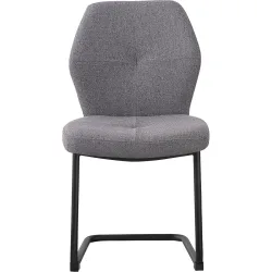 Stuhl Oslos Grau Polyester 49 cm 88.5 cm - Stuhl