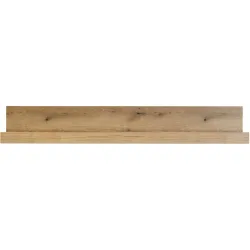 Wandregal Henderson Braun Holz 180 cm 31 cm - Farbe: eiche - Material: Holzwerkstoff - Wandregal