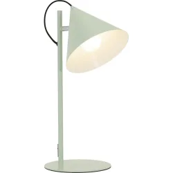 Tischlampe Charly Grün Metall 23 cm 45 cm - Farbe: türkis - Tischlampe