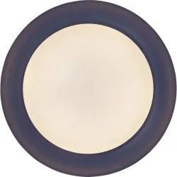 Deckenlampe Colin Lila/Schwarz Kunststoff 40 cm 9.5 cm - Farbe: schwarz/violett - LED - Lichtfarbe: Extra warmweiss - Deckenlampe- LED