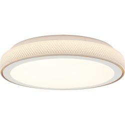 Deckenlampe Elena Weiss Metall/Kunststoff 40 cm 7.5 cm - LED - Lichtfarbe: Extra warmweiss - Helles Neutralweiss - Deckenlampe- LED Energiesparlampe