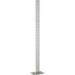 Stehlampe Elva Grau Metall 22 cm 137.3 cm - LED - Lichtfarbe: Extra warmweiss - Helles Neutralweiss - Stehlampe- LED Energiesparlampe