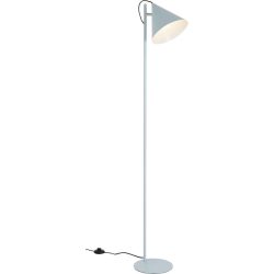 Stehlampe Charly Blau Metall 25 cm 150 cm - Farbe: hellblau - Stehlampe