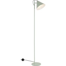 Stehlampe Charly Blau Metall 25 cm 150 cm - Farbe: türkis - Stehlampe