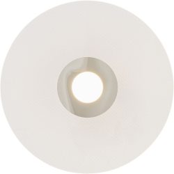Deckenlampe Clara Transparent Aluminium/Kunststoff 50 cm 12 cm - LED - Lichtfarbe: Warmweiss - Deckenlampe- LED Energiesparlampe