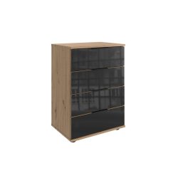 Nachttisch Metac Braun Holzwerkstoff 52 cm - Farbe: Eiche Nachbildung - Nachttisch