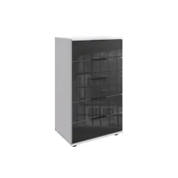Kommode Metac Weiss Holzwerkstoff 49 cm 41 cm - Kommode