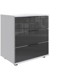 Nachttisch Metac Weiss Holzwerkstoff 52 cm - Nachttisch