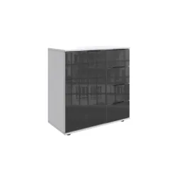Kommode Metac Weiss Holzwerkstoff 81 cm 41 cm - Kommode