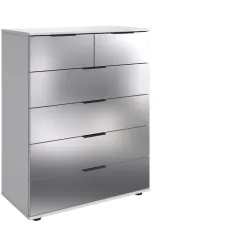 Kommode Metac Weiss Holzwerkstoff 82 cm 42 cm - Kommode