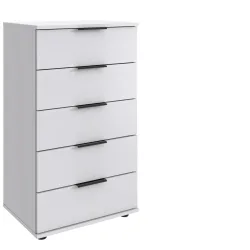 Kommode Metaa Weiss Holzwerkstoff 49 cm 41 cm - Kommode