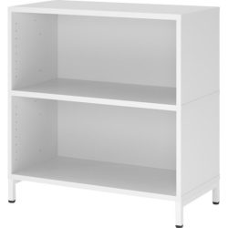 Aktenschrank Flexwall Weiss Holz 40 cm 80 cm 82.8 cm - Material: Holzwerkstoff - Aktenschrank