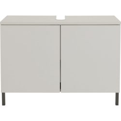 Lavaboy Xenia Grau Holzwerkstoff 80 cm 35 cm - Farbe: hellgrau - Lavaboy