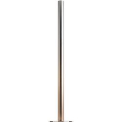 Designer-Stehlampe Artemide Ilio dimmbar D 9 cm H 175 cm - Farbe: gold/silber - LED - Lichtfarbe: Extra warmweiss - Material: Aluminium/Stahl -
