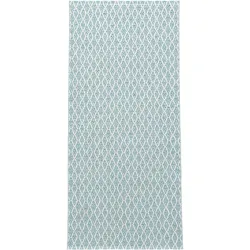HORREDSMATTAN Outdoor-Teppich Eye Cyan 200 cm 300 cm - Farbe: türkis - Material: Mischgewebe - Outdoor-Teppich