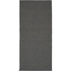 HORREDSMATTAN Outdoor-Teppich Karina Grau 70 cm 350 cm - Farbe: graphite - Material: Mischgewebe - Outdoor-Teppich