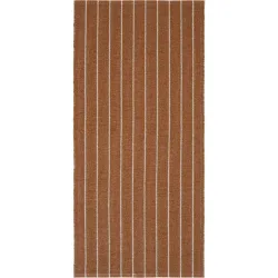 HORREDSMATTAN Outdoor-Teppich Rand Rot 70 cm 100 cm - Farbe: Rust - Material: Mischgewebe - Outdoor-Teppich