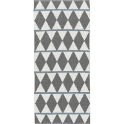 HORREDSMATTAN Outdoor-Teppich Zigge Grau 70 cm 150 cm - Material: Mischgewebe - Outdoor-Teppich