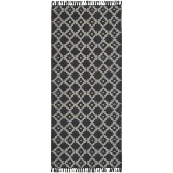 HORREDSMATTAN Outdoor-Teppich Leia Schwarz 80 cm 400 cm - Material: Mischgewebe - Outdoor-Teppich