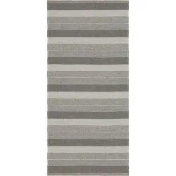 HORREDSMATTAN Outdoor-Teppich Lovi Grau 70 cm 350 cm - Material: Mischgewebe - Outdoor-Teppich