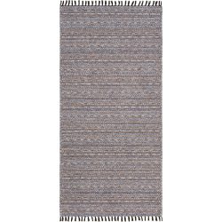 HORREDSMATTAN Teppich Tova Blau Baumwolle/Polyester 170 cm 250 cm - Material: Polyester/Baumwolle - Teppich