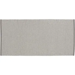 HORREDSMATTAN Teppich Orust Grau Polyester/Wolle 75 cm 200 cm - Material: Wolle/Polyester - Teppich