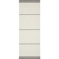 HORREDSMATTAN Teppich Solvik Grau Polyester/Wolle 75 cm 150 cm - Material: Wolle/Polyester - Teppich
