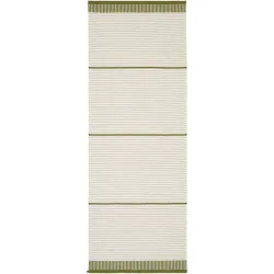HORREDSMATTAN Teppich Solvik Grün Polyester/Wolle 75 cm 150 cm - Material: Wolle/Polyester - Teppich