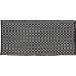 HORREDSMATTAN Teppich Tjörn Schwarz Polyester/Wolle 75 cm 350 cm - Material: Wolle/Polyester - Teppich