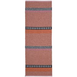 HORREDSMATTAN Teppich Forest Rot 70 cm 400 cm - Farbe: Rust - Material: Mischgewebe - Teppich