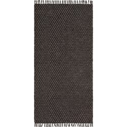 HORREDSMATTAN Teppich Julie Schwarz 70 cm 300 cm - Material: Mischgewebe - Teppich