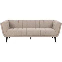 Sofa Fillmore Beige Stoff 218 cm 86.5 cm - Sofa