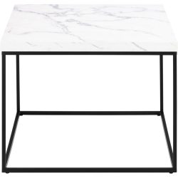 Salontisch Simpson Weiss MDF 60 cm - Material: Mischholz (MDF) - Salontisch