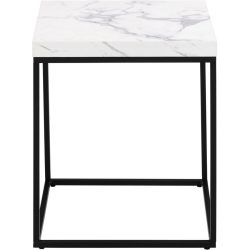 Beistelltisch Simpson Weiss MDF 40 cm - Beistelltisch