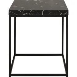 Beistelltisch Simpson Schwarz MDF 40 cm - Beistelltisch