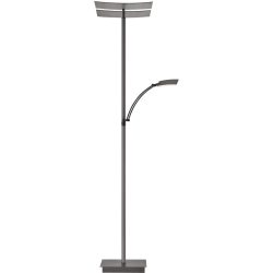 Stehlampe Felicia Bronze Metall 31 cm 185 cm - LED - Lichtfarbe: Extra warmweiss - Helles Neutralweiss - Stehlampe- LED Energiesparlampe