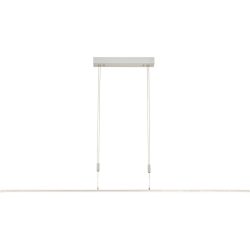 Pendellampe Sophie Silber Aluminium/Eisen 153 cm 150 cm - LED - Lichtfarbe: Extra warmweiss - Tageslichtweiss - Pendellampe- LED Energiesparlampe
